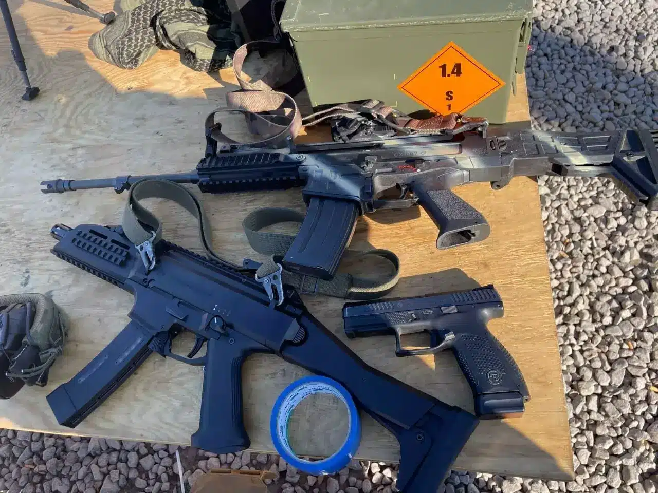 CZ Scorpion, CZ-P10C, and CZ 807 in Ukraine