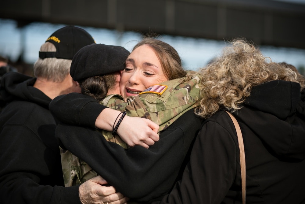 fort jackson bct graduate receives embrace 