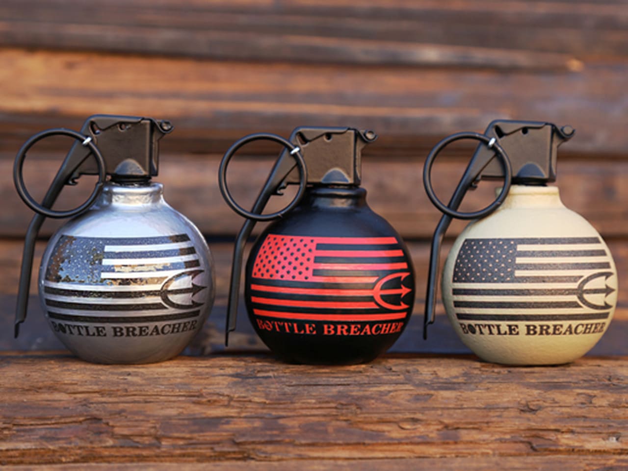 grenade-style bottle openers