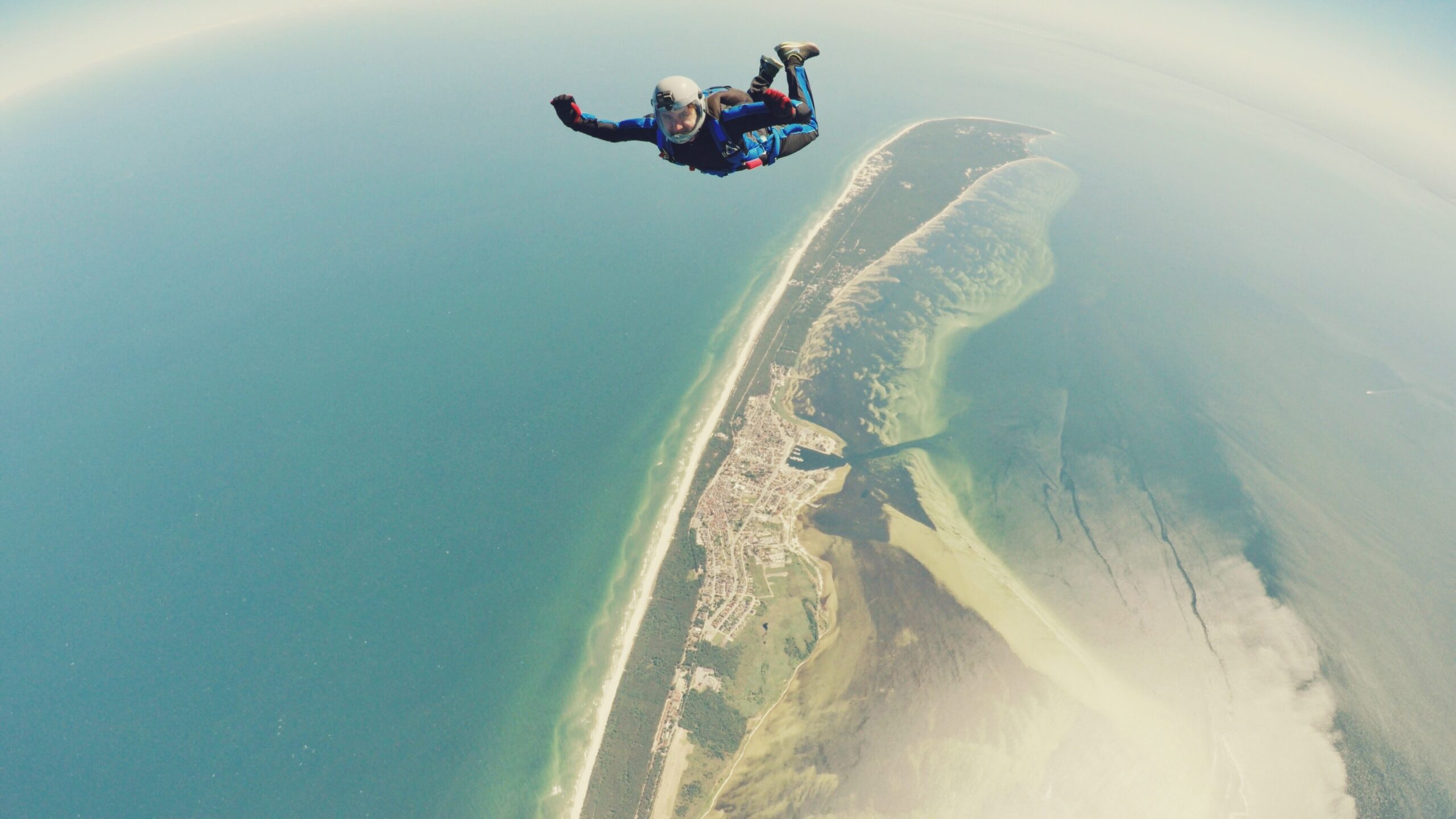 skydiving solo