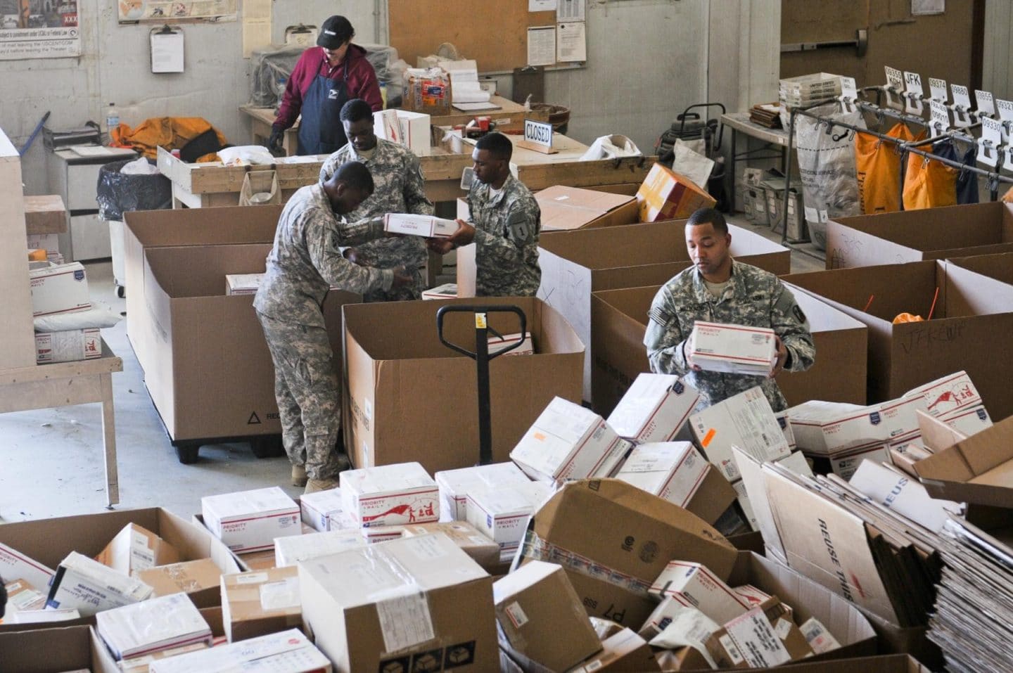 mail room