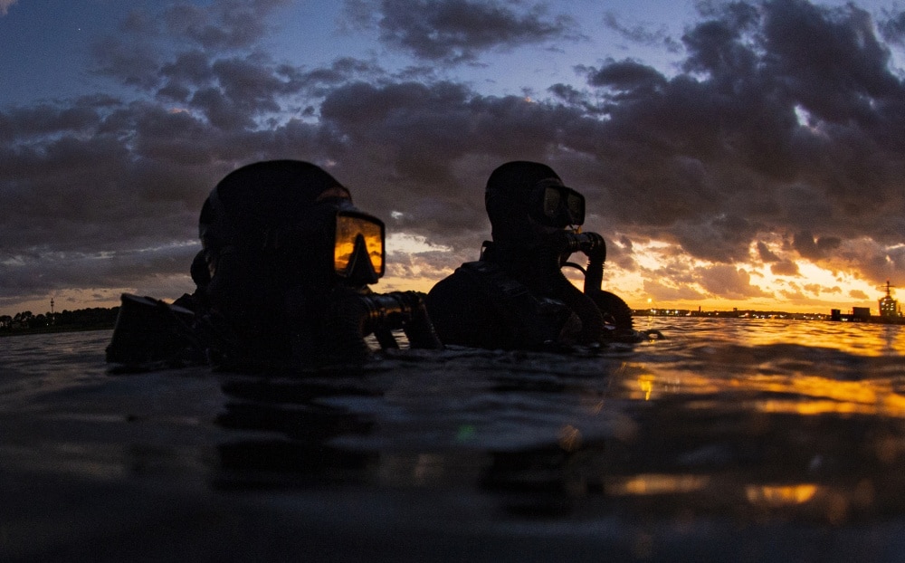 military dive off east coast