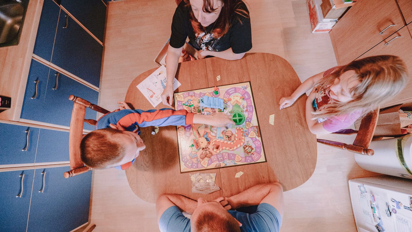 military family game night