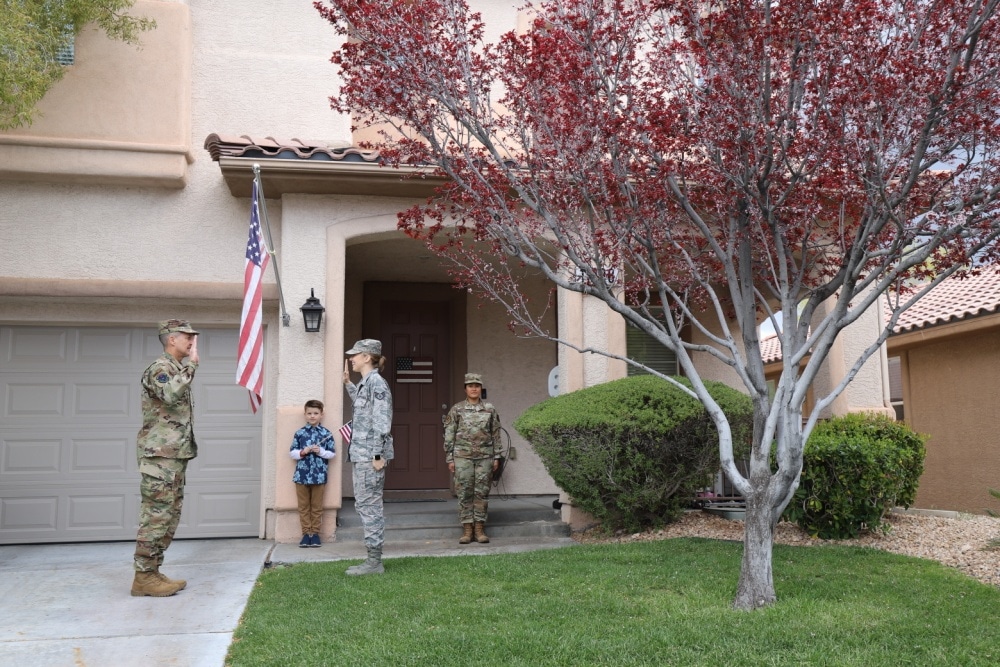 reenlistment ceremony U.S. Air Force Reserve