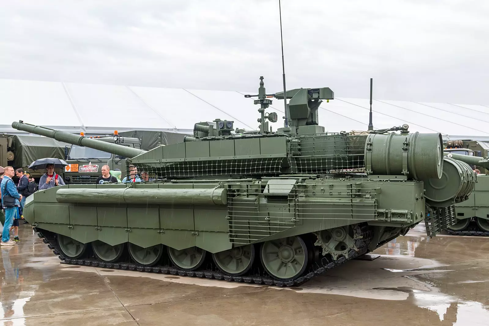 Russian T-90M tank