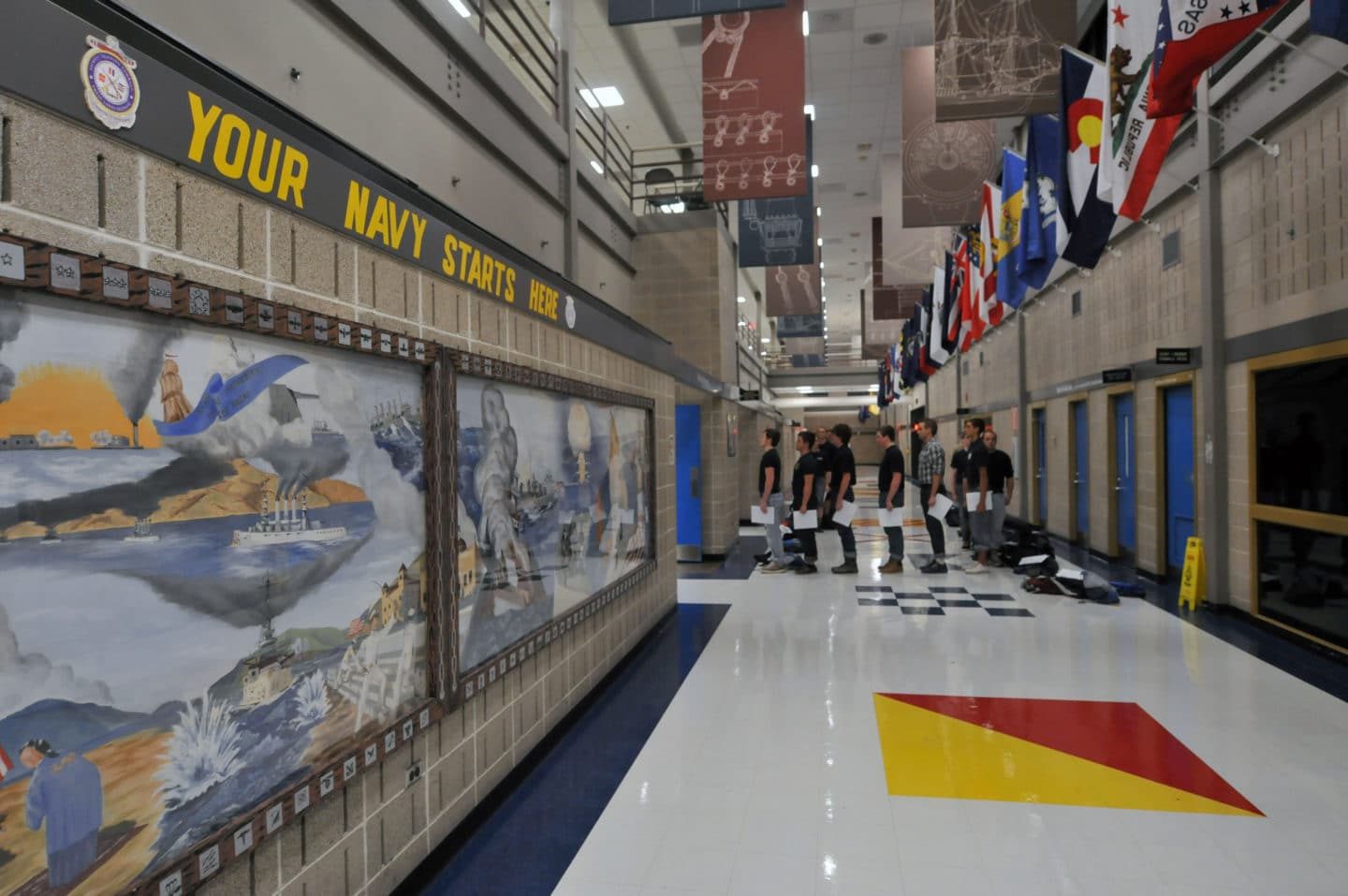 P days navy top boot camp