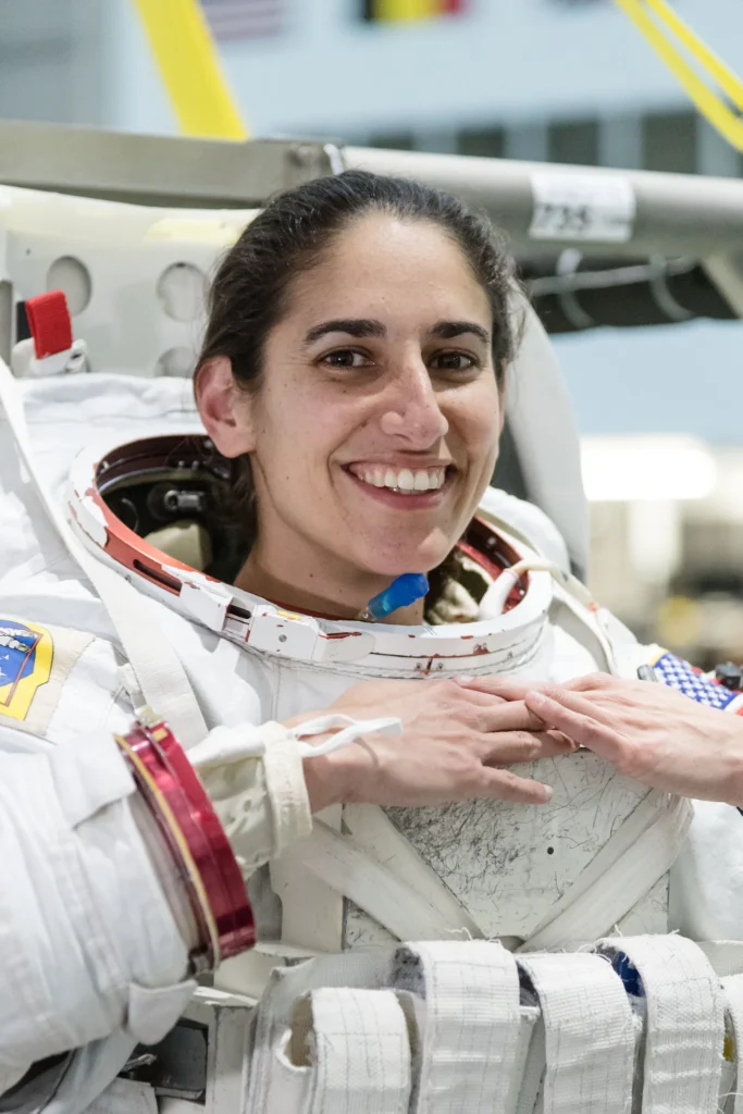 Lt. Col. Jasmin "Jaws" Moghbeli astronaut underwater spacewalk training