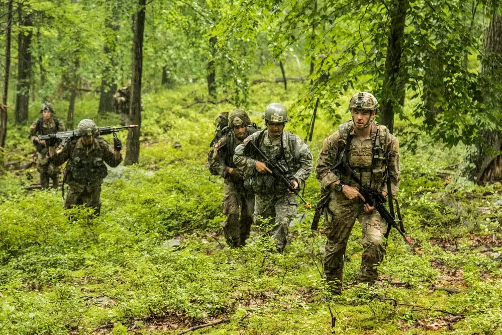 army national guard forest training