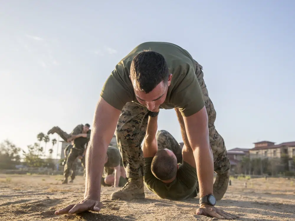 marines physical training