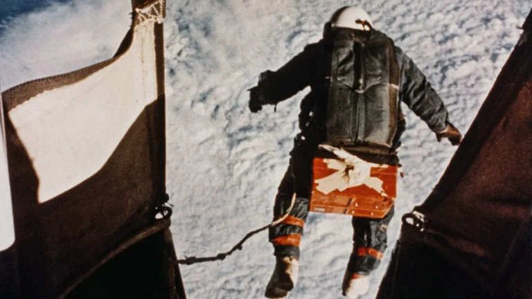Joseph Kittinger jumps from space