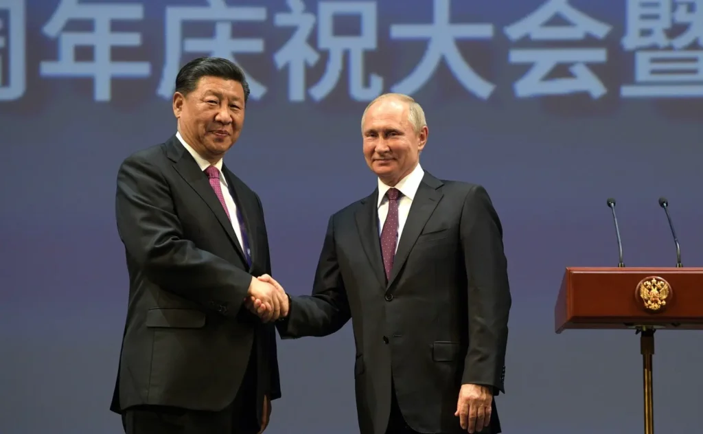 Xi Jinping Vladimir Putin