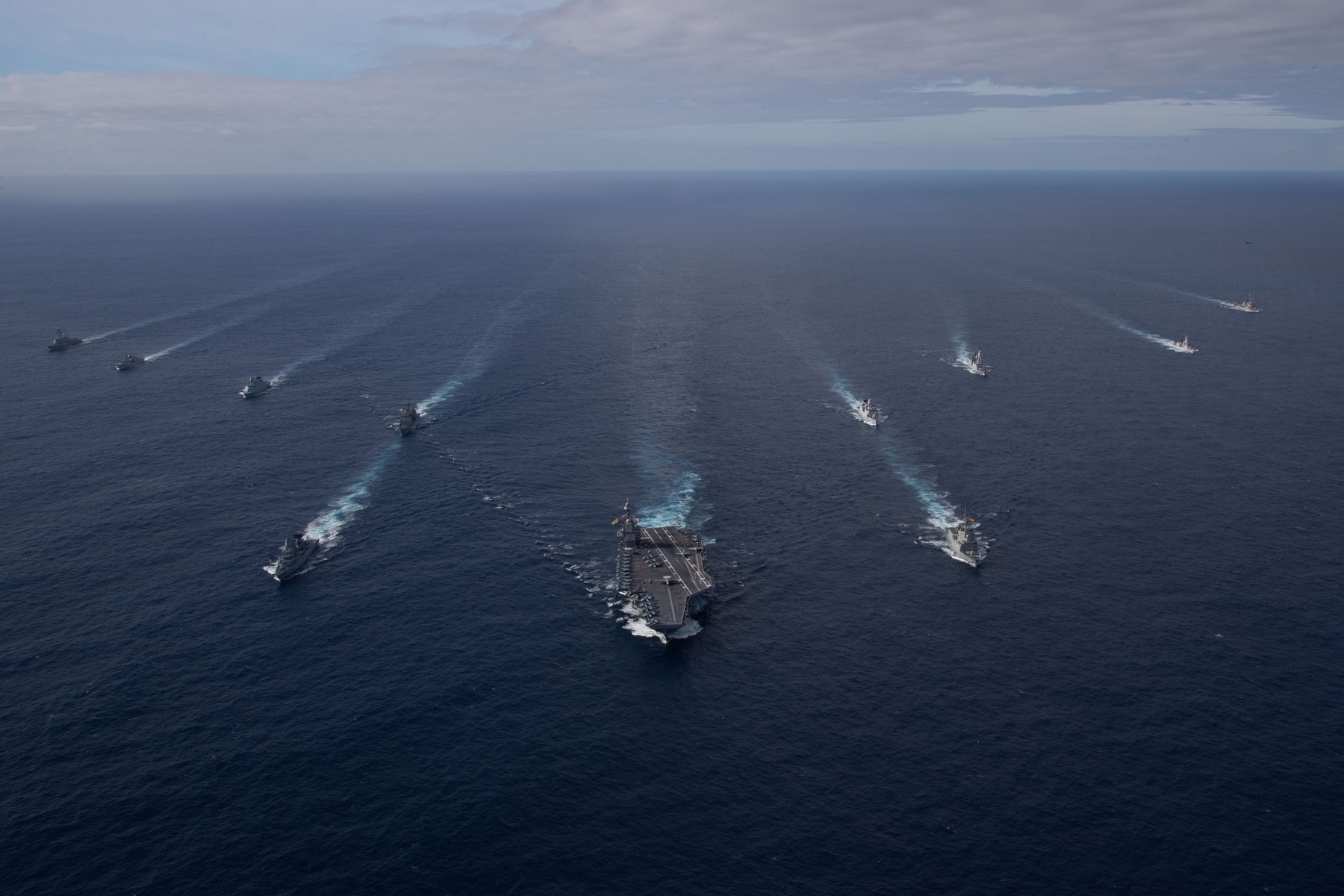 USS Gerald R. Ford aircraft carrier battle group