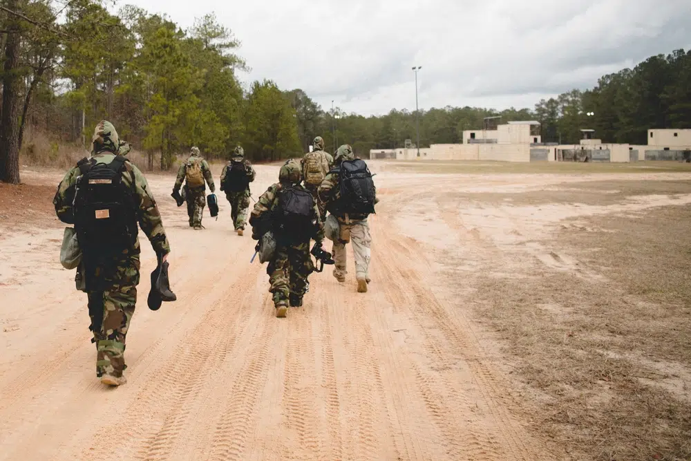 combat camera squadron hike