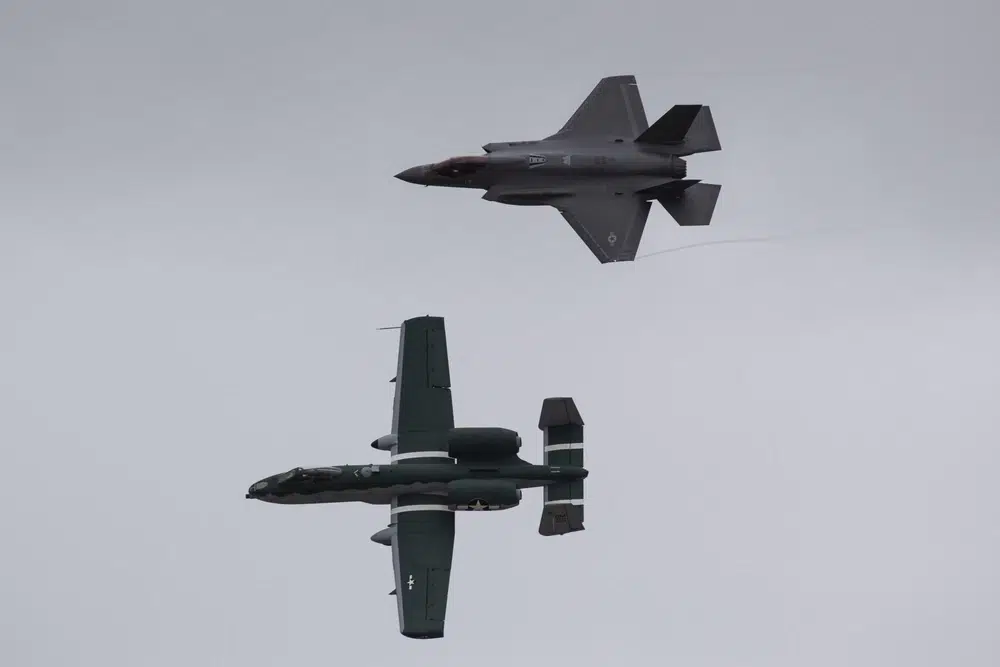 A-10 F-35 demonstration