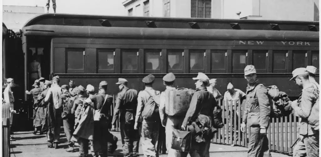 German POWs in Boston WWII