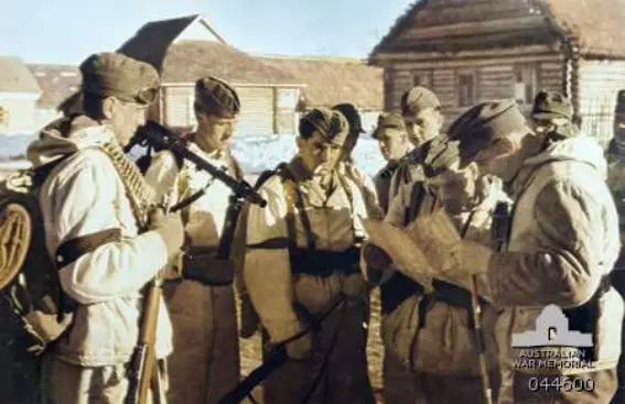 German WWII winter uniforms