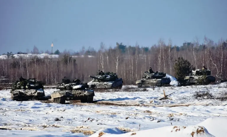Ukrainian tank training