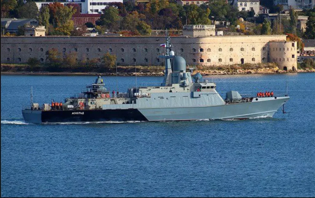 Russia's Askold corvette