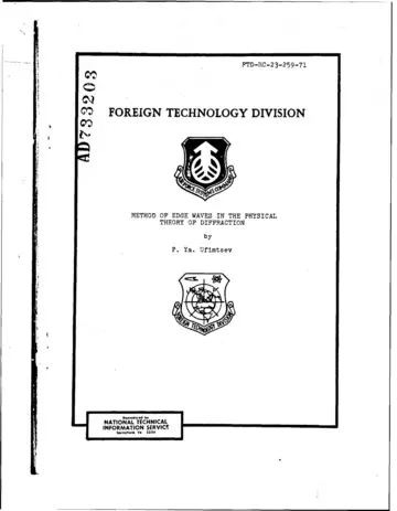 Ufimtsev's stealth paper