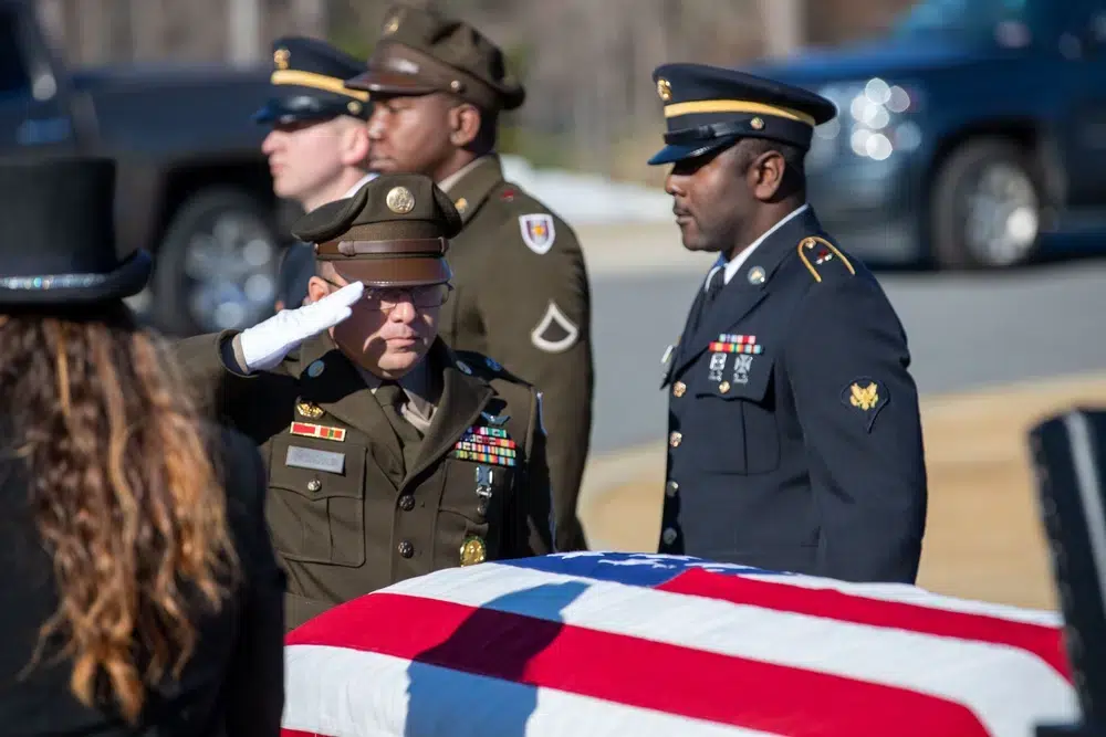 Lt Fred Brewer Tuskegee airman funeral