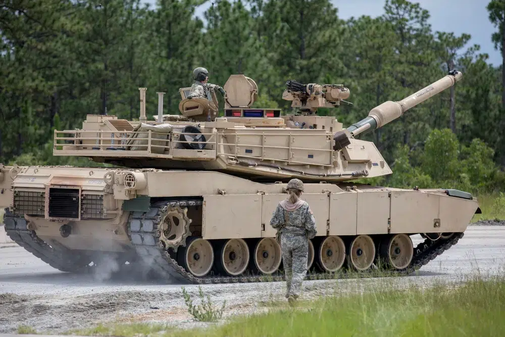 M1A2 abrams tank