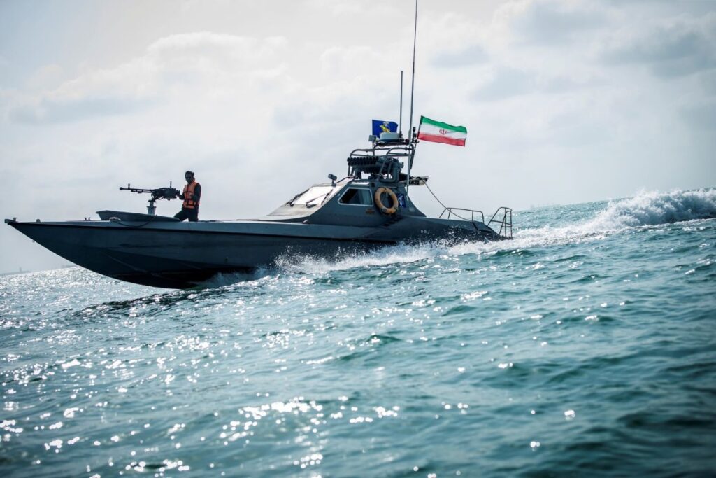 Iranian fast attack boat