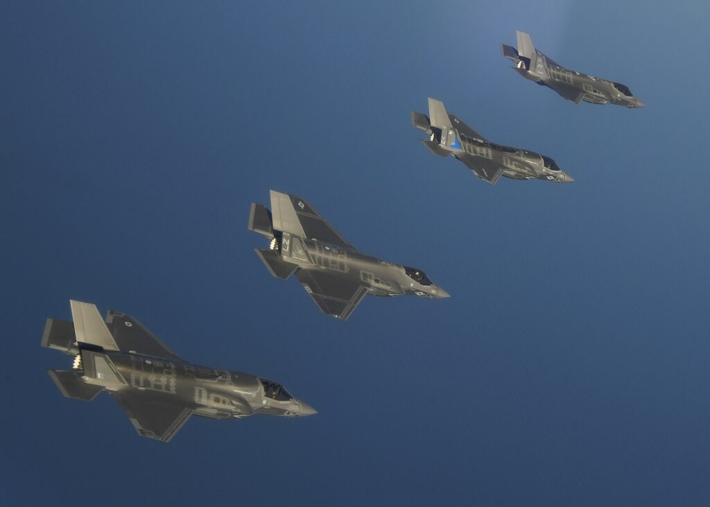 British and American F-35s