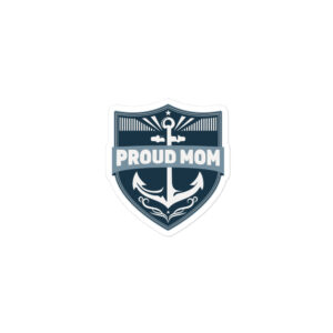 Proud Mom "Anchor" Sticker