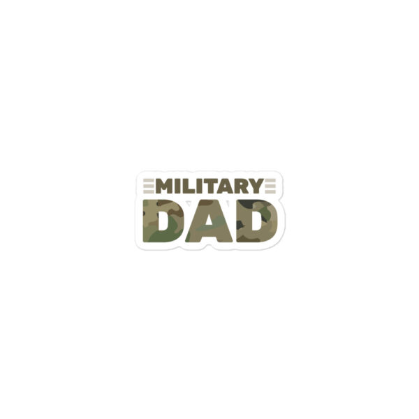 Military Dad "Camo" Sticker