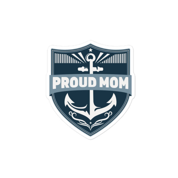 Proud Mom "Anchor" Sticker - Image 2