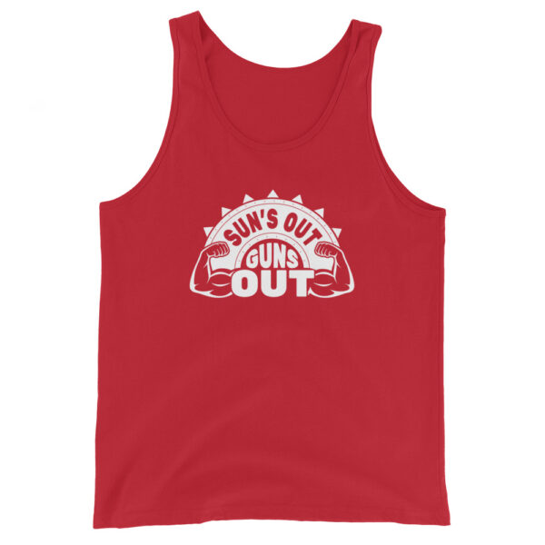 "Sun's Out, Guns Out" Tank Top - Image 2