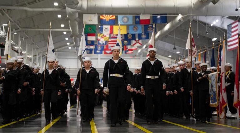 navy boot camp graduation