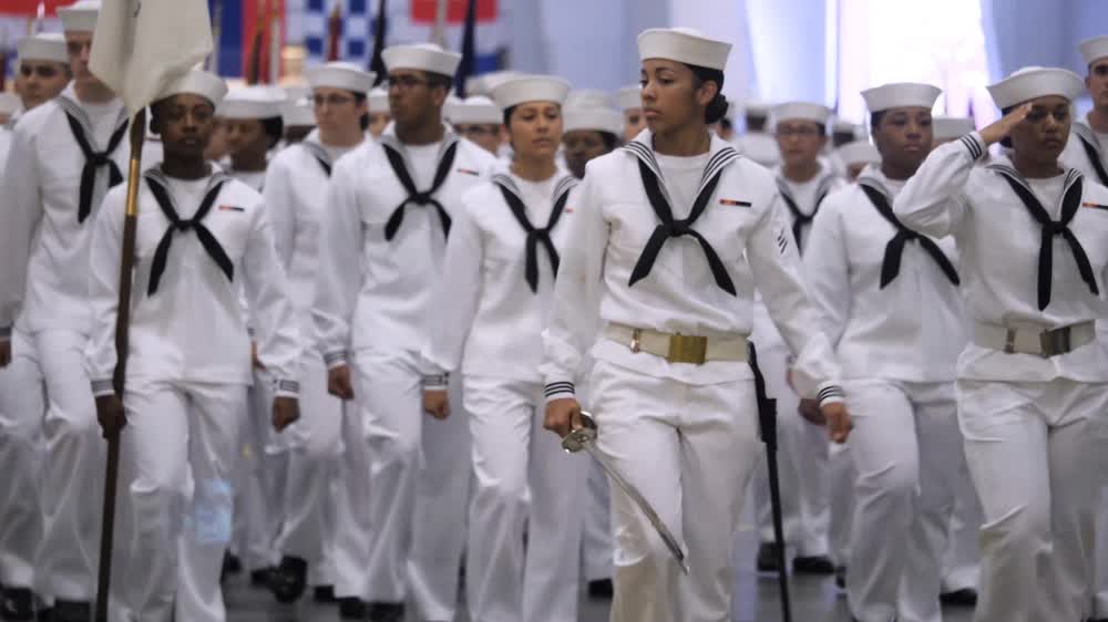 navy boot camp graduation ceremony