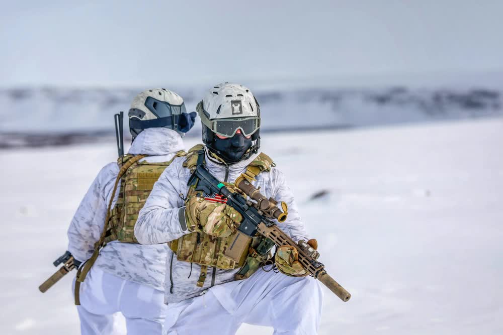 Special Forces ARCTIC EDGE 2023 exercise cold weather training