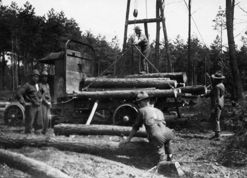 American forestry engineers lumberjacks World War I