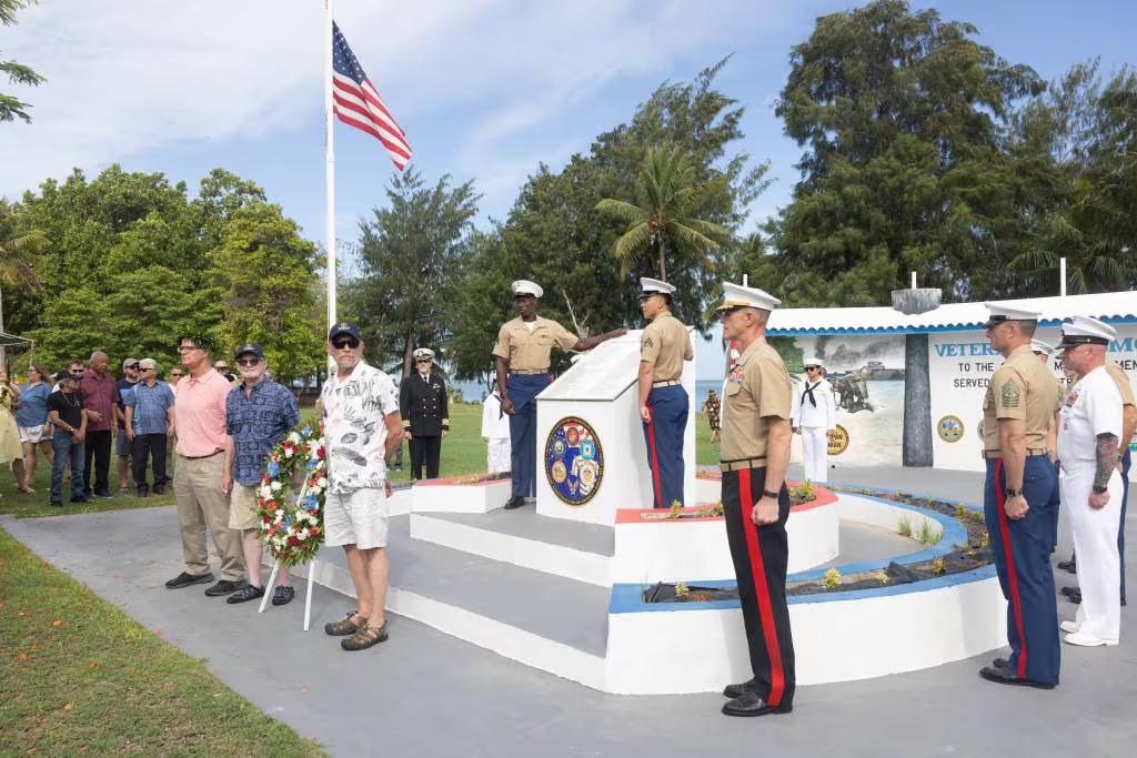 Saipan 80 years ceremony