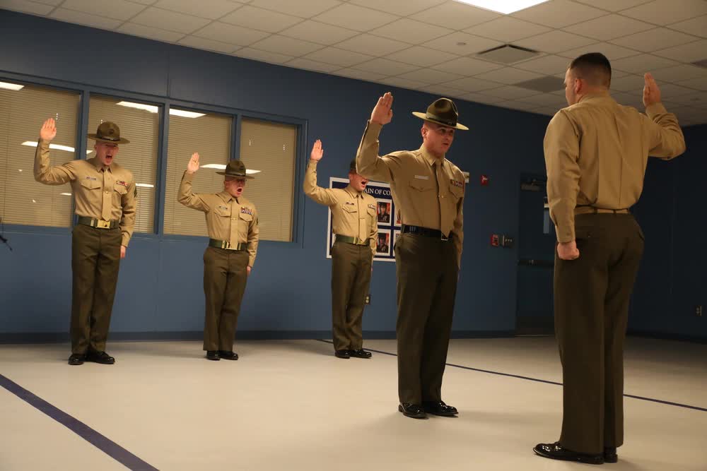 Marine drill instructor pledge
