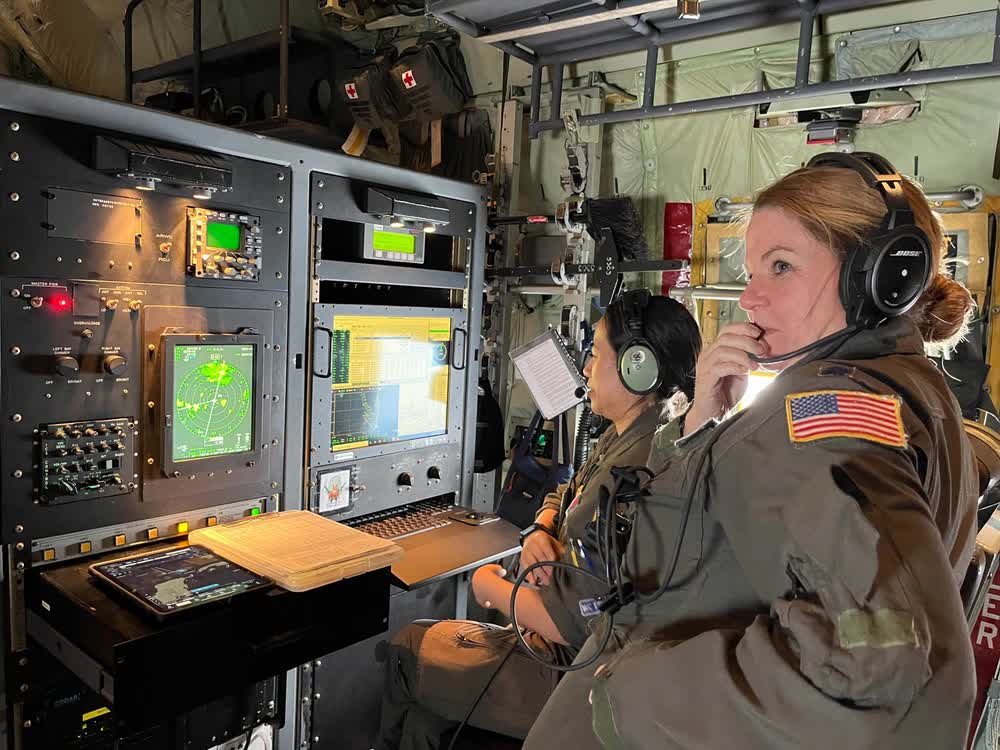 Hurricane Hunters during Hurricane Helene