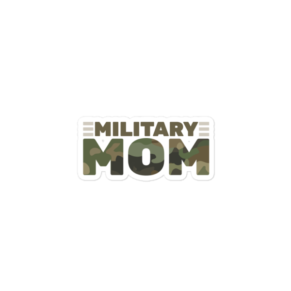 Military Mom "Camo" Sticker - Image 3