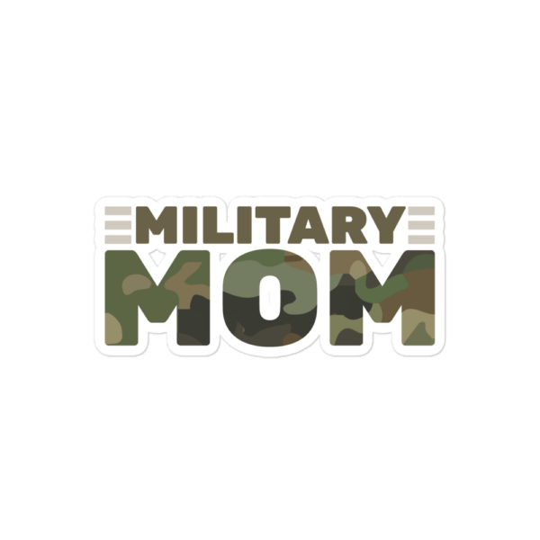 Military Mom "Camo" Sticker