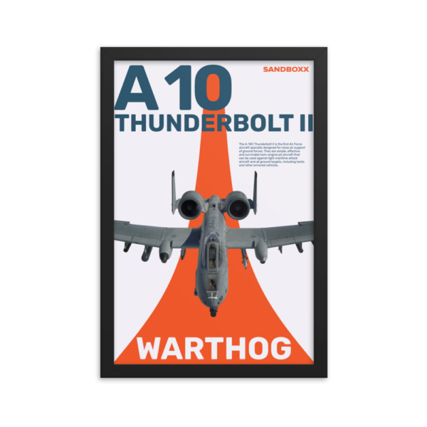 A-10 'Warthog' Framed Poster