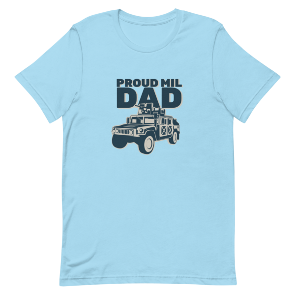 Proud Mil Dad "Humvee" Tee - Image 8