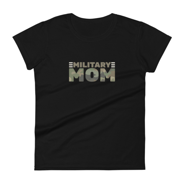 Military Mom "Army & Air Force Camo" Tee - Image 2