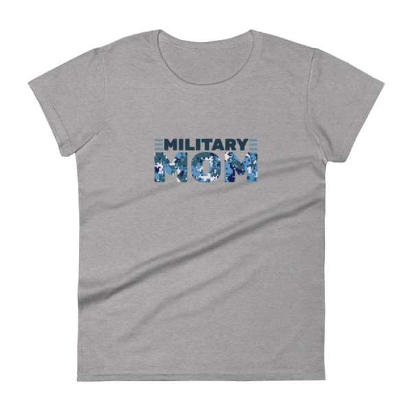 Military Mom "Navy Camo" Tee - Image 8