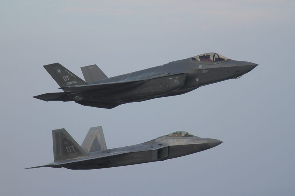 F-22 and F-35