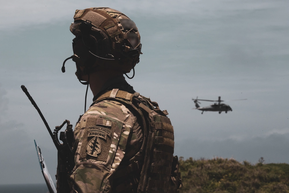 Green Beret close air support training Japan