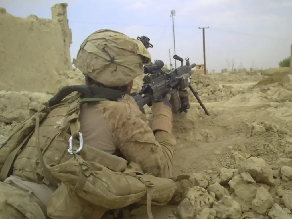Marine in Iraq