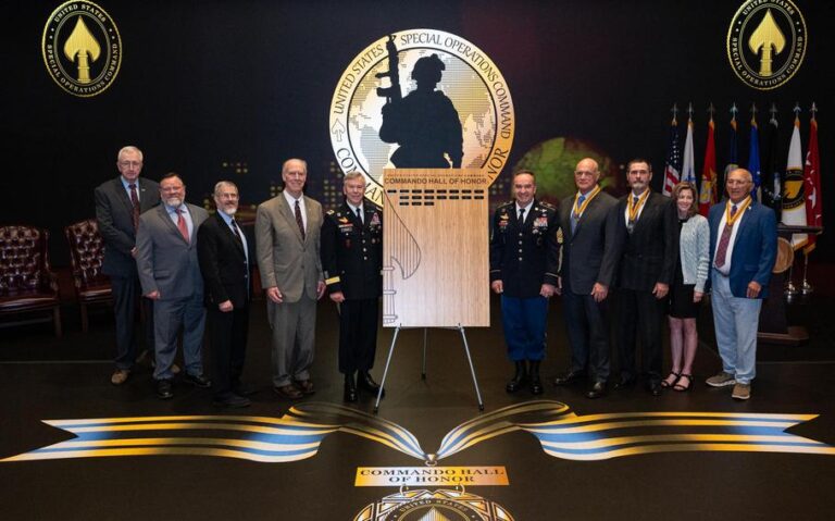 Commando Hall of Honor 2025 induction ceremony