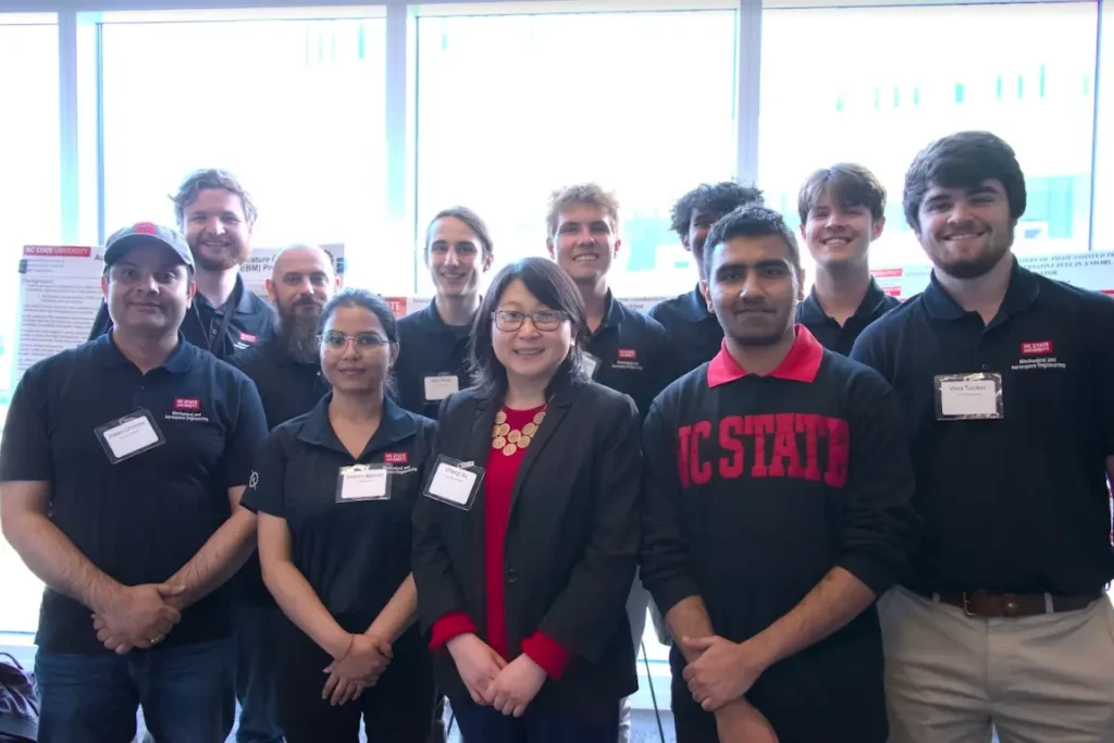 Dr Cheryl Xu with students North Carolina State University