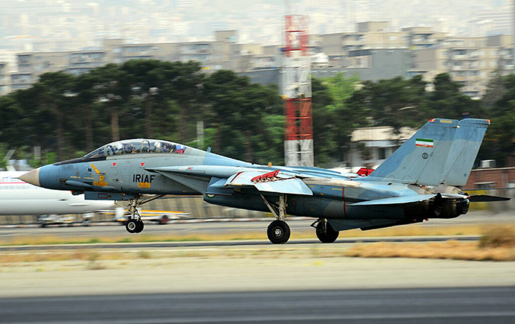 Iranian F-14 Tomcat at Mehrabad Airport